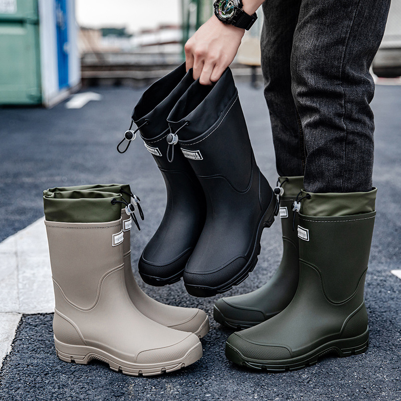 Fishing Boots - Chaussures en caoutchouc à semelle épaisse