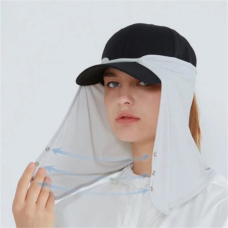 Casquette de pêche à séchage r - Fishing Mask Sun Protection avis et prix