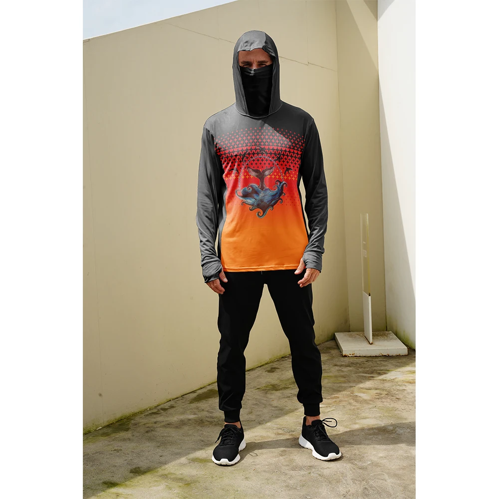 T-shirts de pêche pour hommes, - Fishing Mask Sun Protection avis et prix