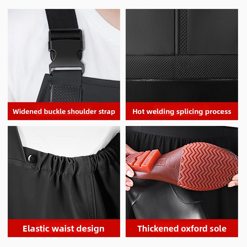 Cuissardes de pêche en PVC ave - Fishing Waders avis et prix