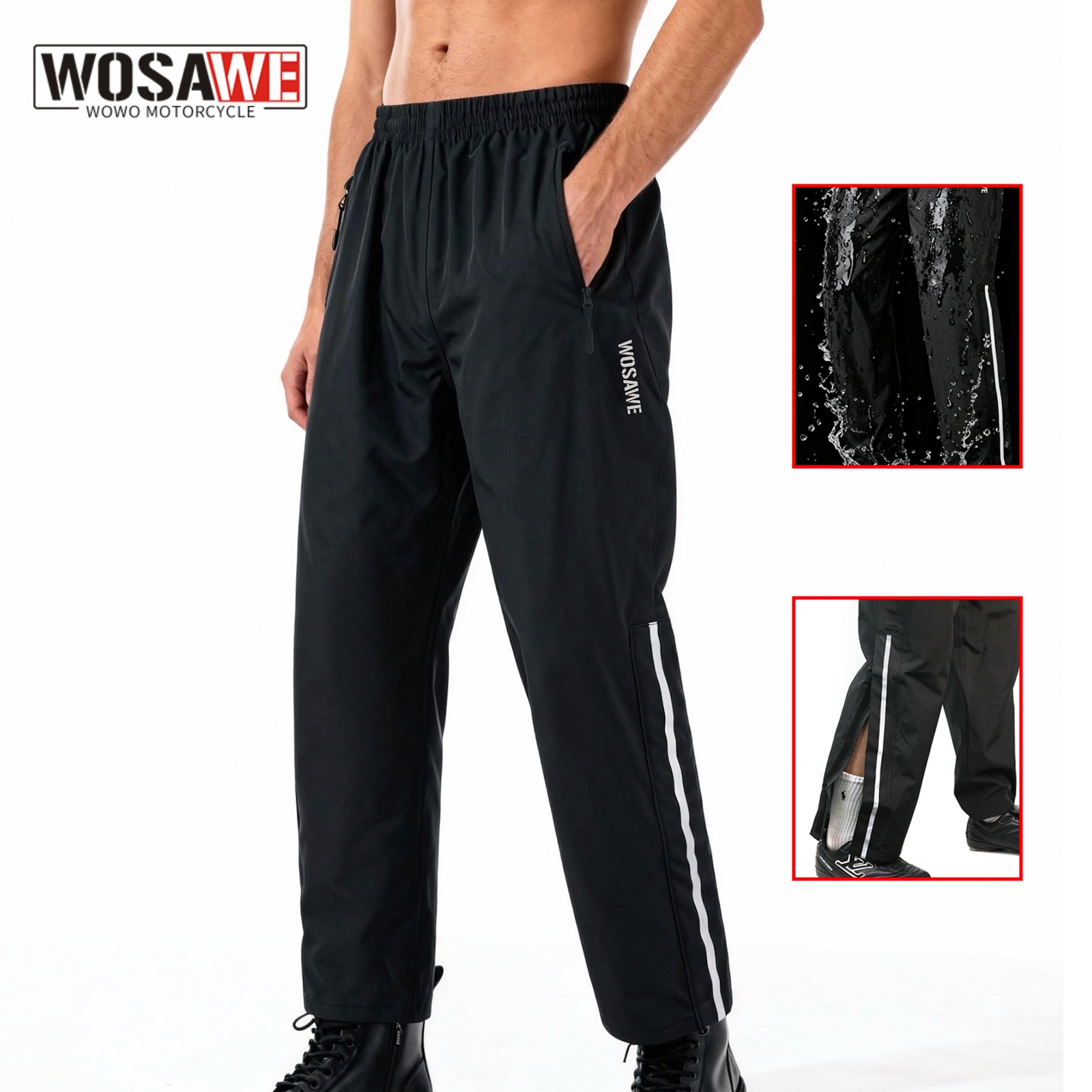 WOSAWE moto moto imperméable s - Fishing Pants Waterproof avis et prix